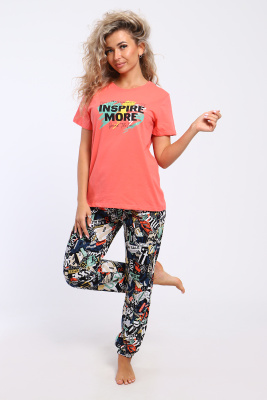 Костюм 13210 коралловый